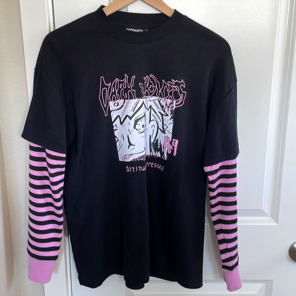 S Dark Voices Vitriol Graphic Shirt